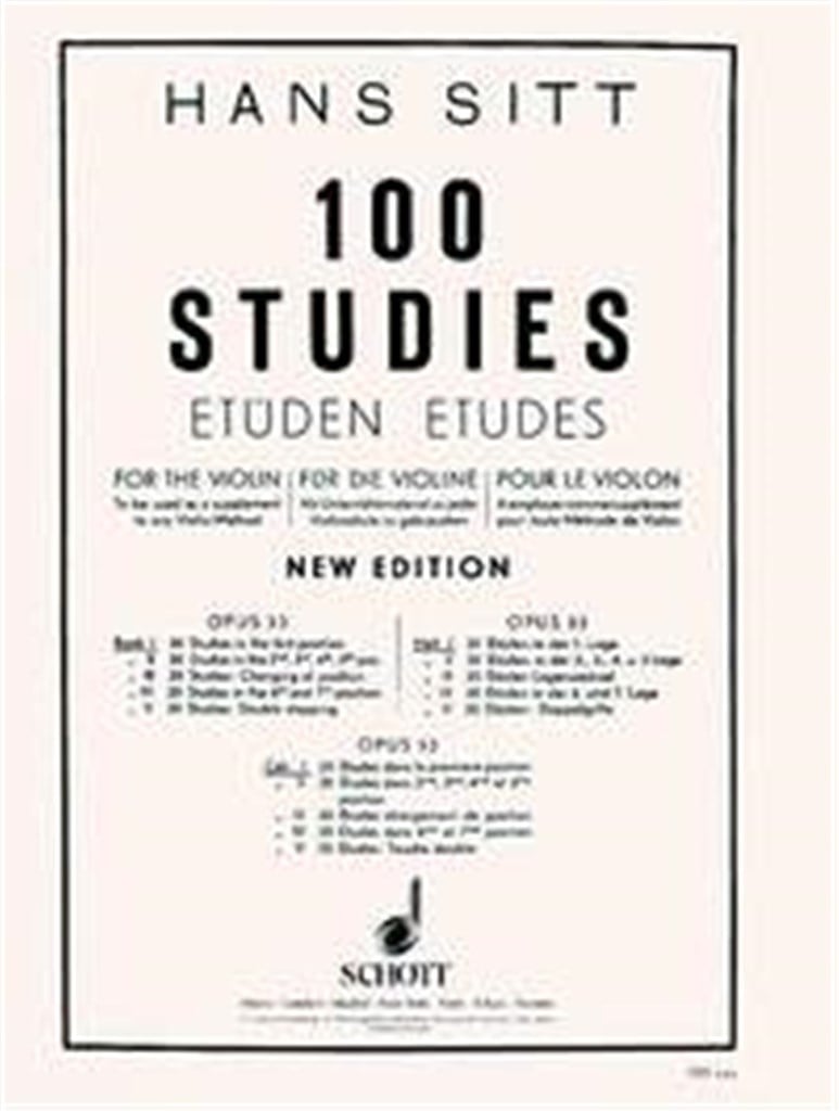 Etudes(100) 1 Opus 32